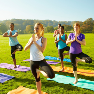 yoga-in-field
